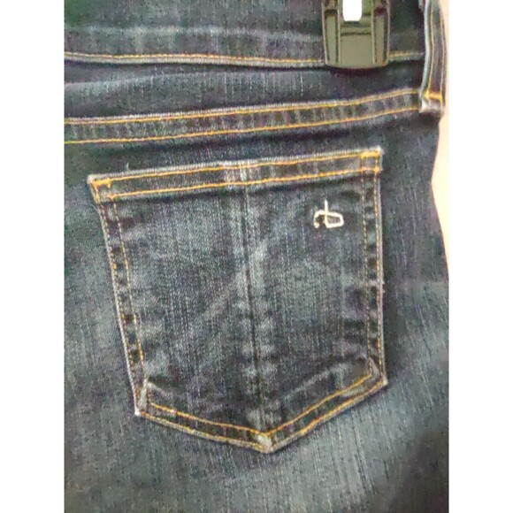 Rag & Bone Jeans Slim Distressed Skinny in Ayoyama Size 26 Grunge - Picture 5 of 11